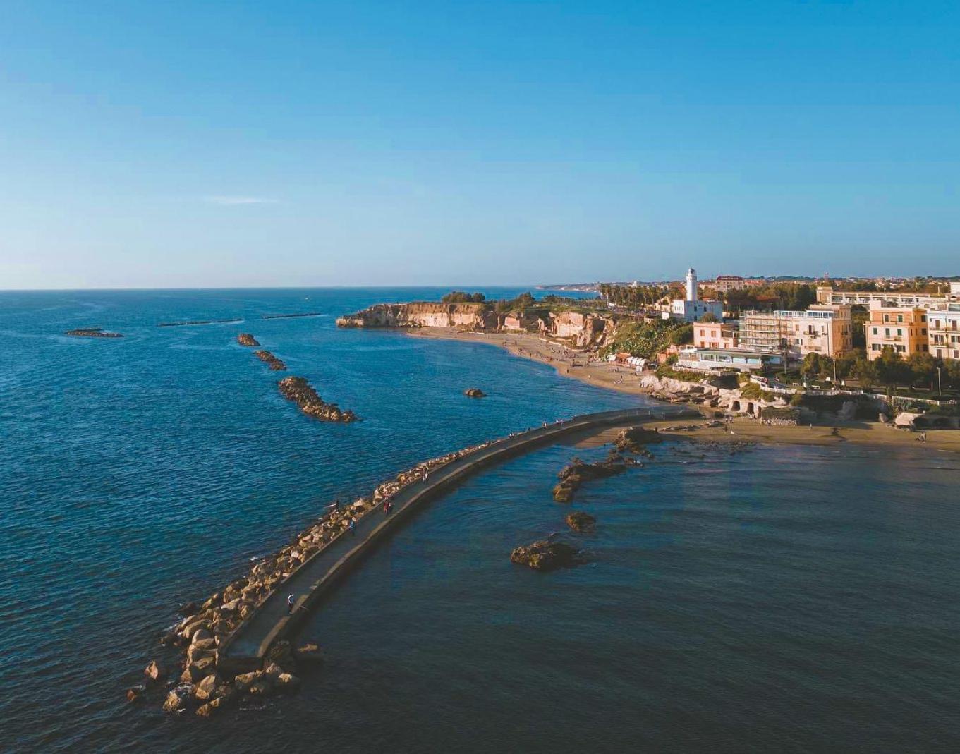 Kesya Seaview Apartment - Attico - 50Mt Dal Mare Anzio Buitenkant foto